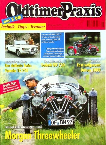 Deckblatt Oldtimer Praxis (08/1999)